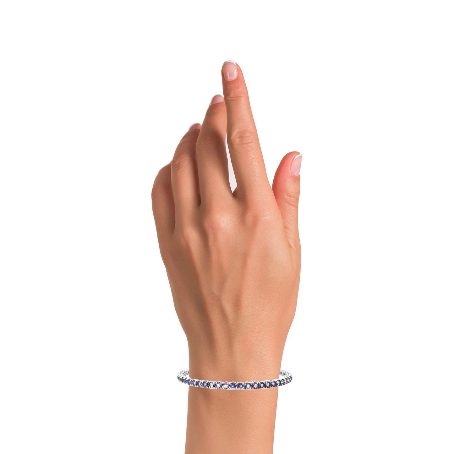 Elegant Amethyst Bracelet