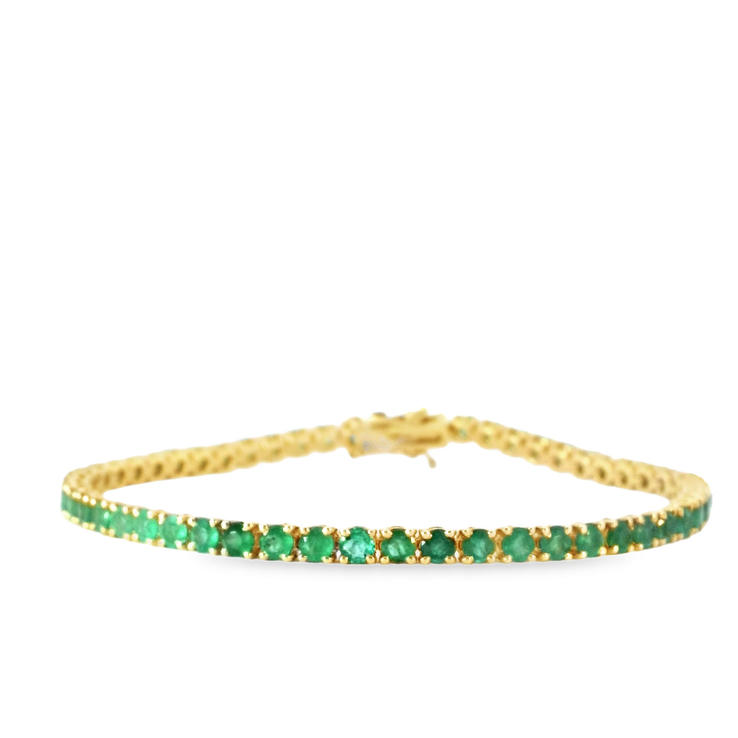 Elegant Emerald Bracelet