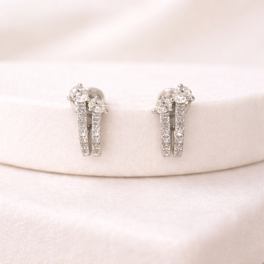 Double Pear Earrings